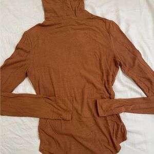 YesStyle Brown Turtleneck Sweater